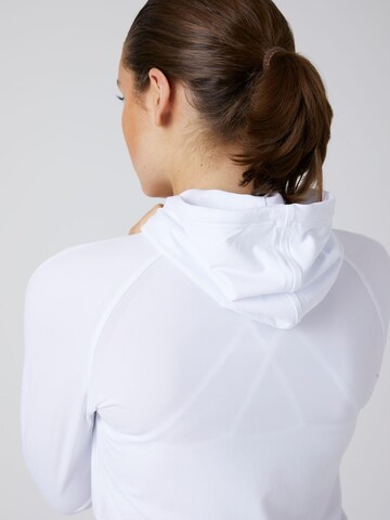 SPORTKIND Sports jacket 'Hooded Jogging Jacket' in White