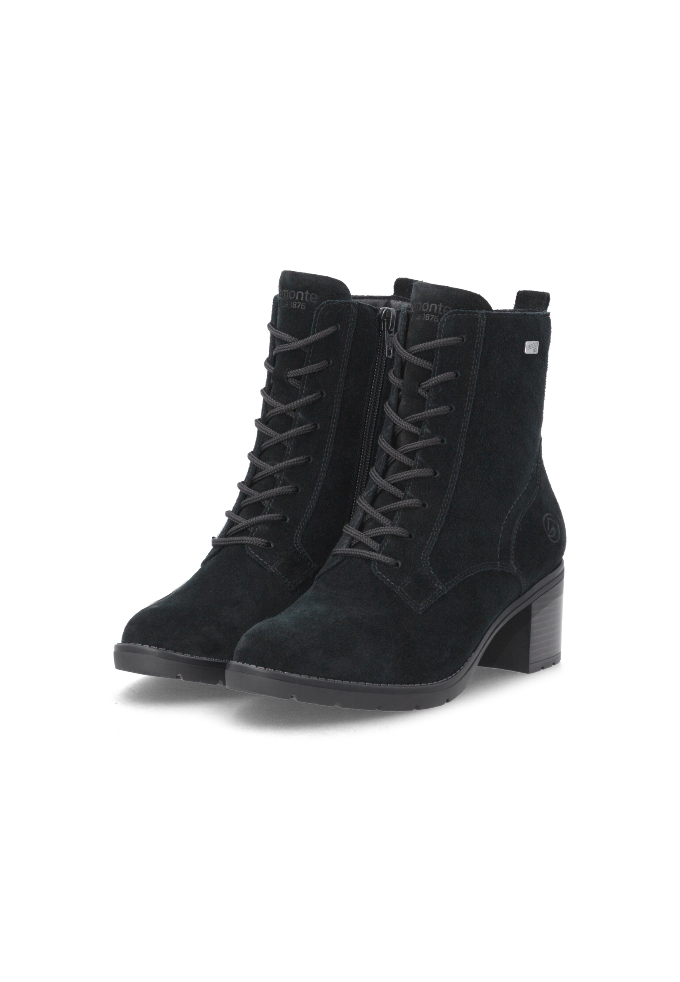 Bottes à lacets ' D2A80 ' REMONTE en noir