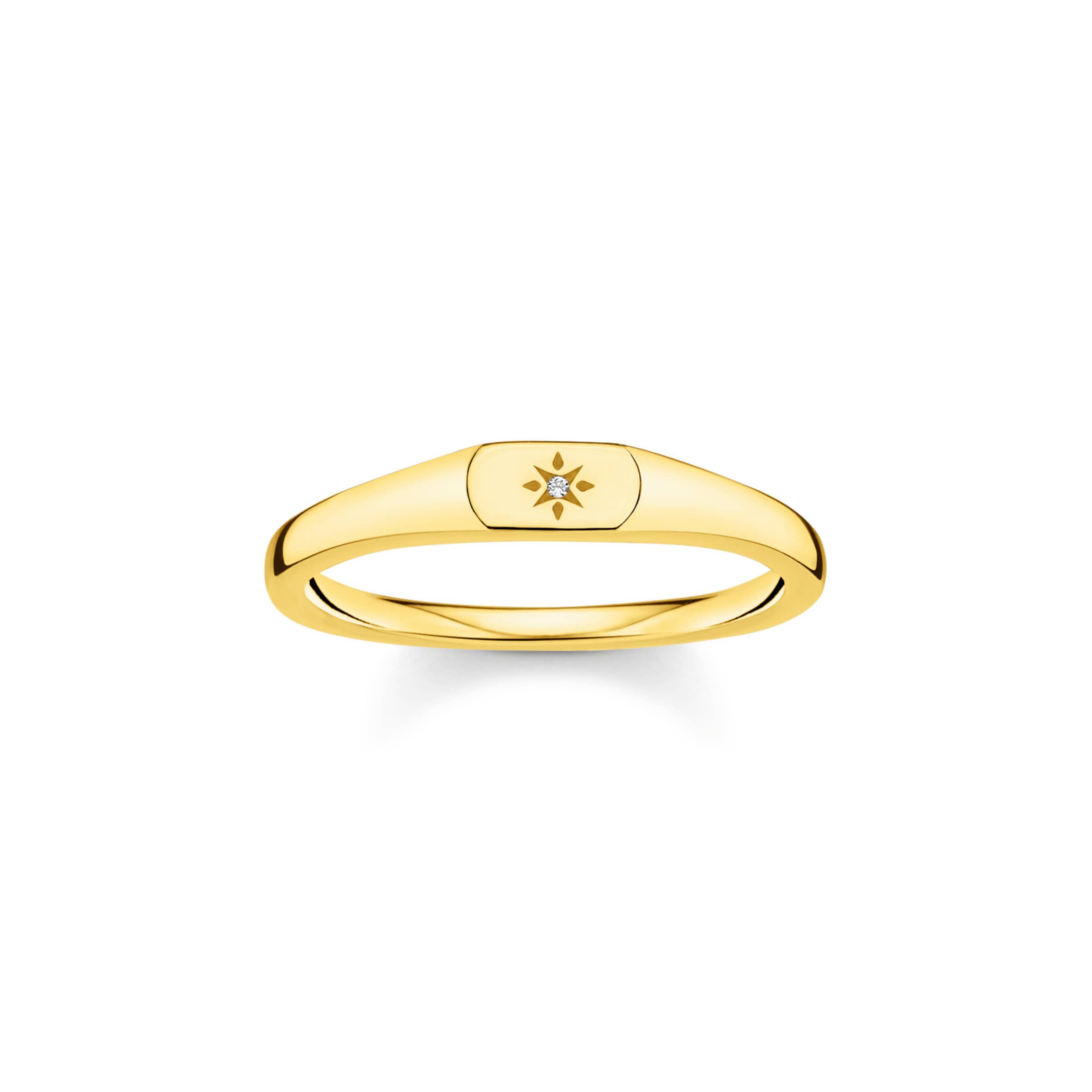 Thomas Sabo Ring in Gold: front