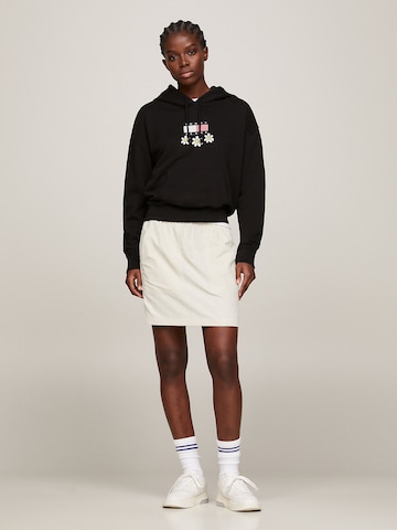 Tommy Jeans Sweatshirt 'Daisy' in Black