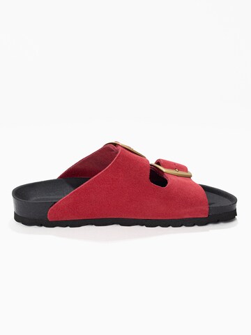Bayton - Zapatos abiertos 'Alicante' en rojo