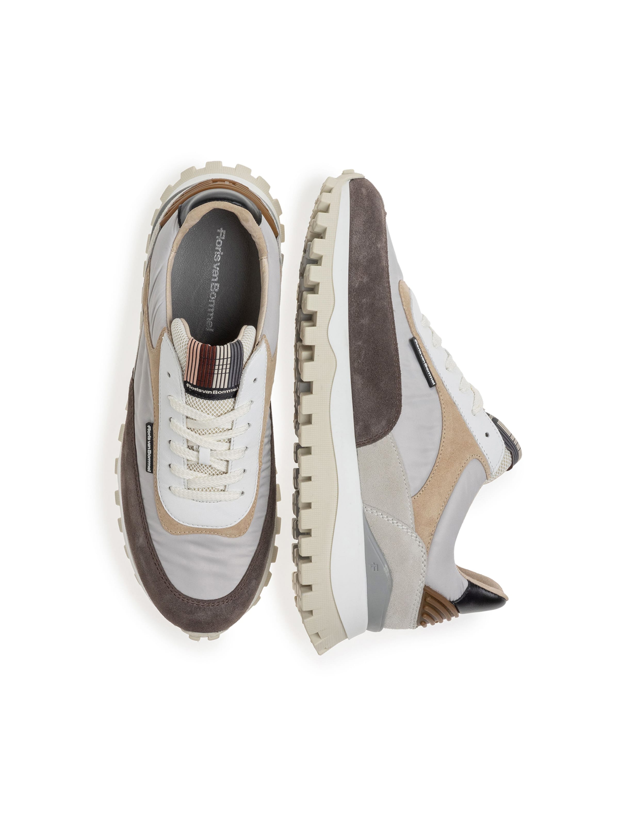 Floris van Bommel Sneakers laag 'De Grommer 01' in Grijs