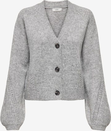 JDY Gebreid vest 'SUSANNA' in Grijs: voorkant