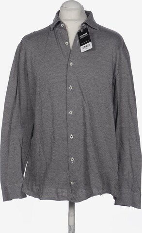 Van Laack Button Up Shirt in XL in Black: front