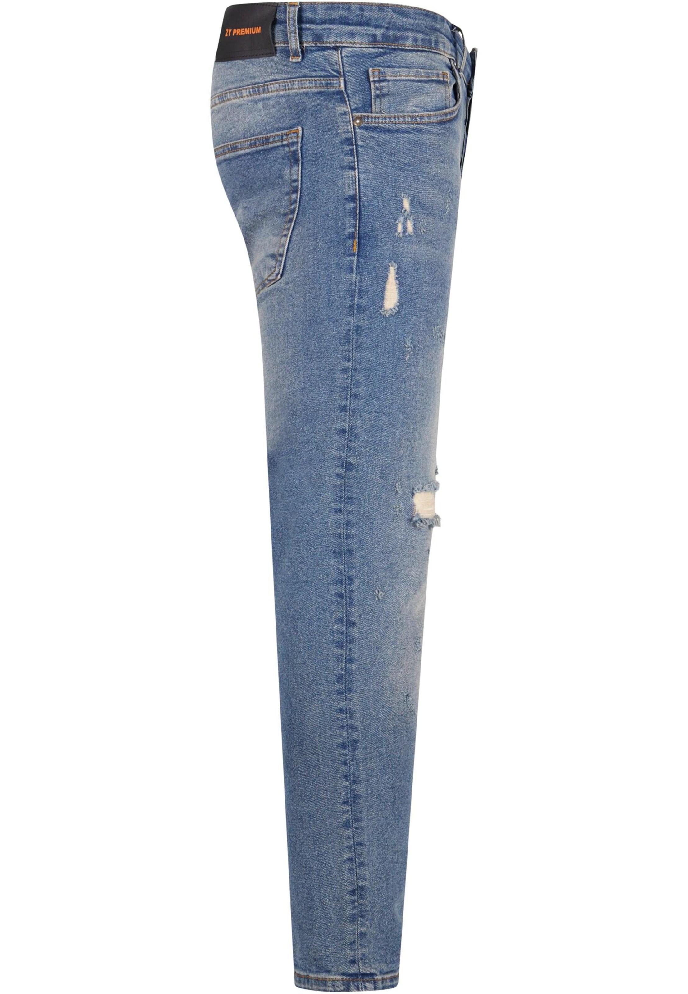 Skinny Jeans di 2Y Premium in blu