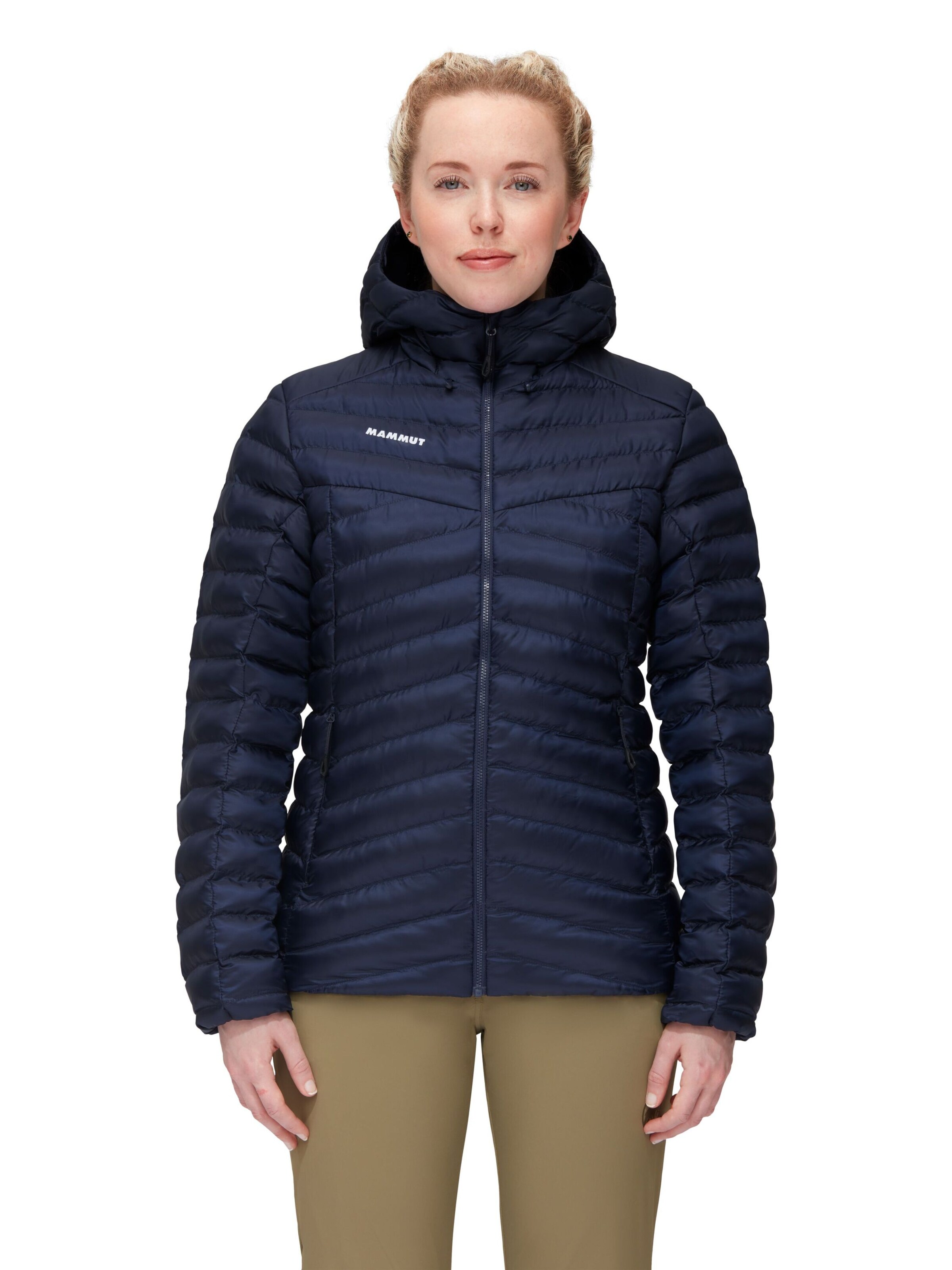 MAMMUT Outdoorjacke ‘Albula’ in Blau: Vorderseite