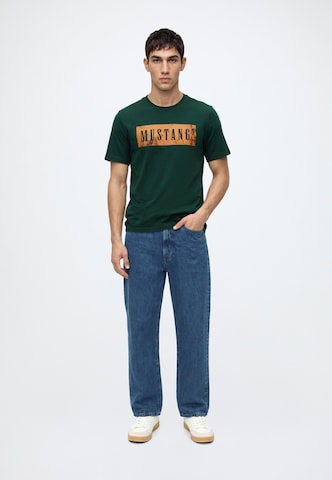 MUSTANG - Camisa 'Austin' em verde