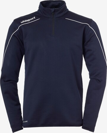 UHLSPORT Athletic Sweatshirt in Blue: front