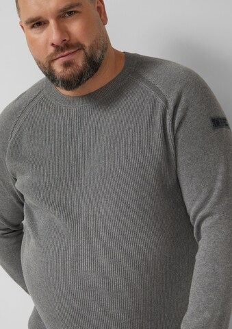 s.Oliver Men Big Sizes Pullover in Grau