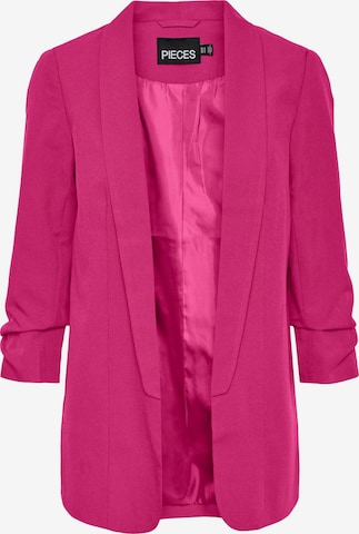 PIECES Blazer 'PCBOSELLA' in Pink: front