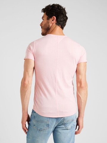 Tommy Jeans T-Shirt 'Jaspe' in Pink