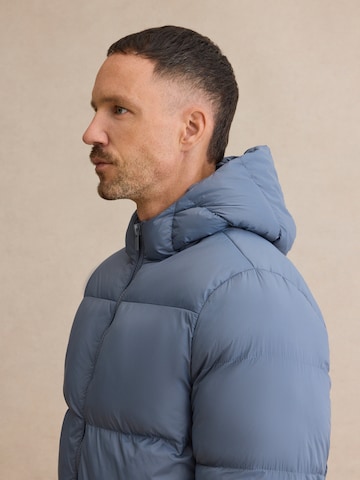 DAN FOX APPAREL Winter jacket 'John' in Blue