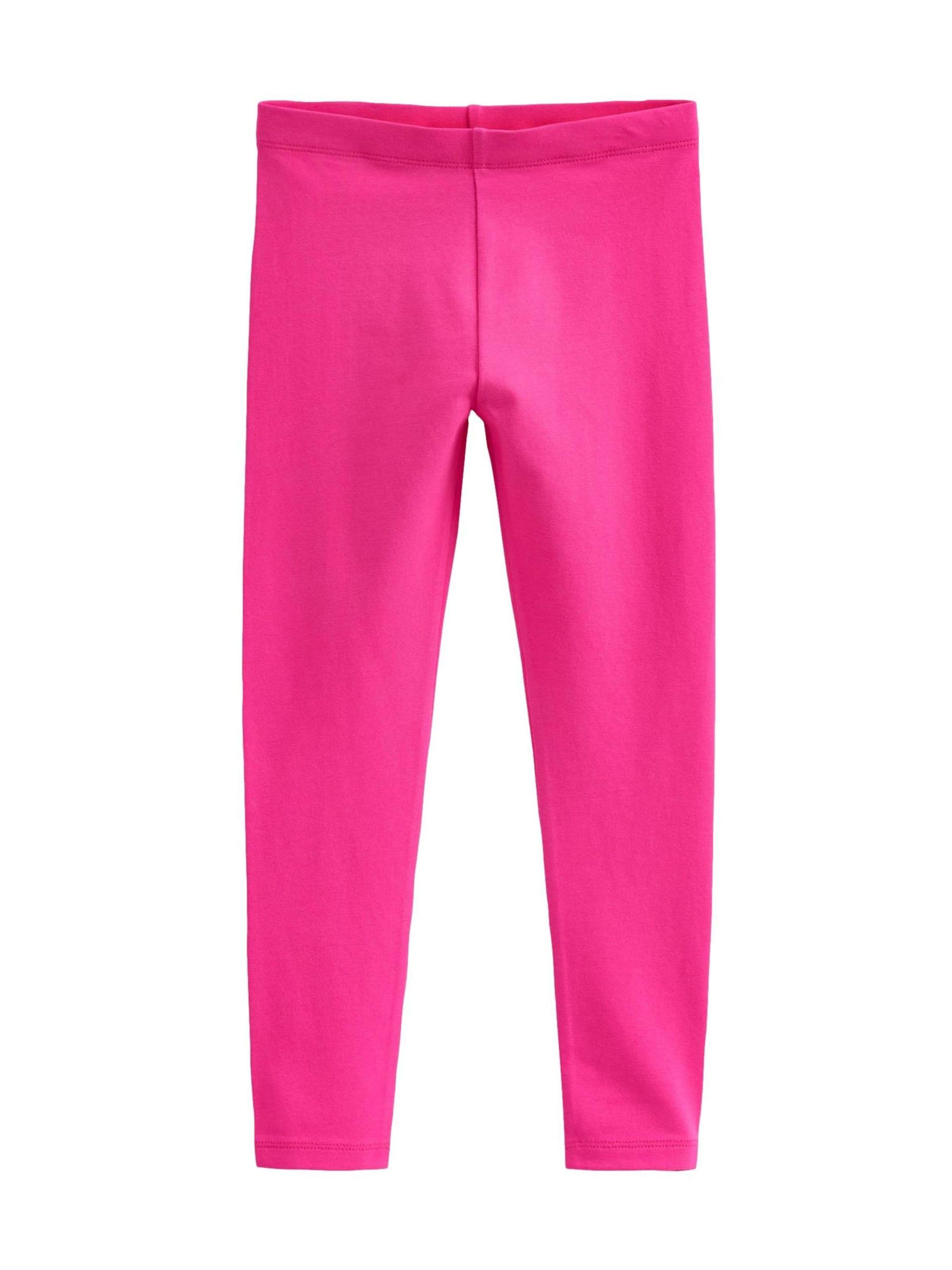 Next Leggings in Pink: front