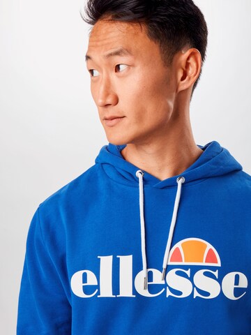 ELLESSE Средняя посадка Свитшот 'Gottero' в Синий