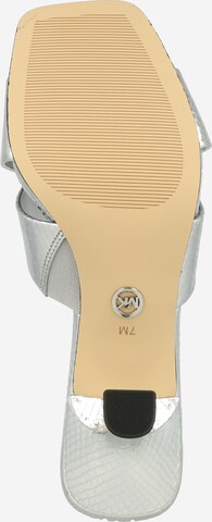 MICHAEL Michael Kors Pantolette 'CLARA' i silver