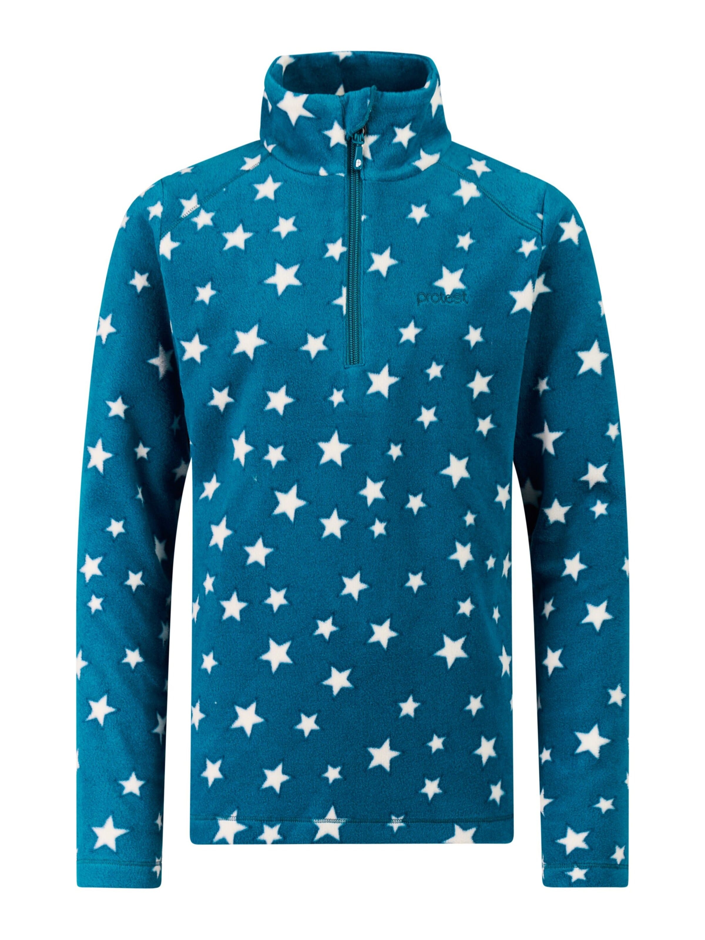 PROTEST Sportief sweatshirt 'PRTRemissy JR' in Blauw: voorkant