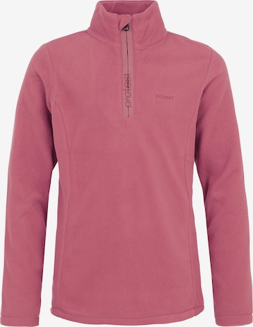 PROTEST Sportsweatshirt 'MUTEY JR' in Pink: Vorderseite