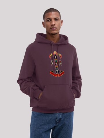 Pull-over 'Guns 'n' Roses Appetite For Destruction' F4NT4STIC en violet : devant