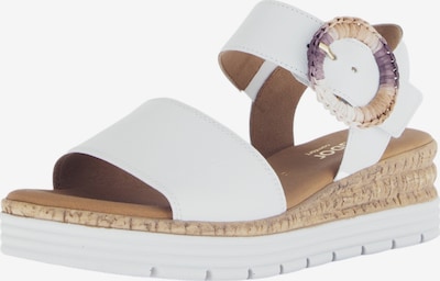 GABOR Sandale in creme, Produktansicht