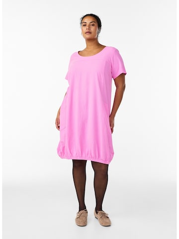 Zizzi Šaty 'Jeasy' - Ružová