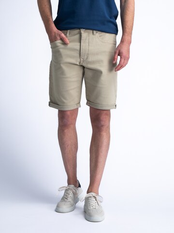 Petrol Industries Slimfit Shorts 'Jackson' in Beige: Vorderseite