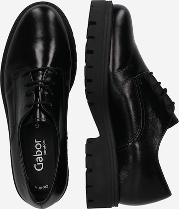 GABOR Lace-Up Shoes in Black