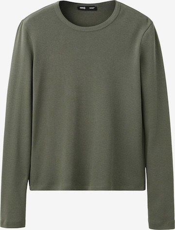 Tricou 'ENI' de la MANGO pe verde: față