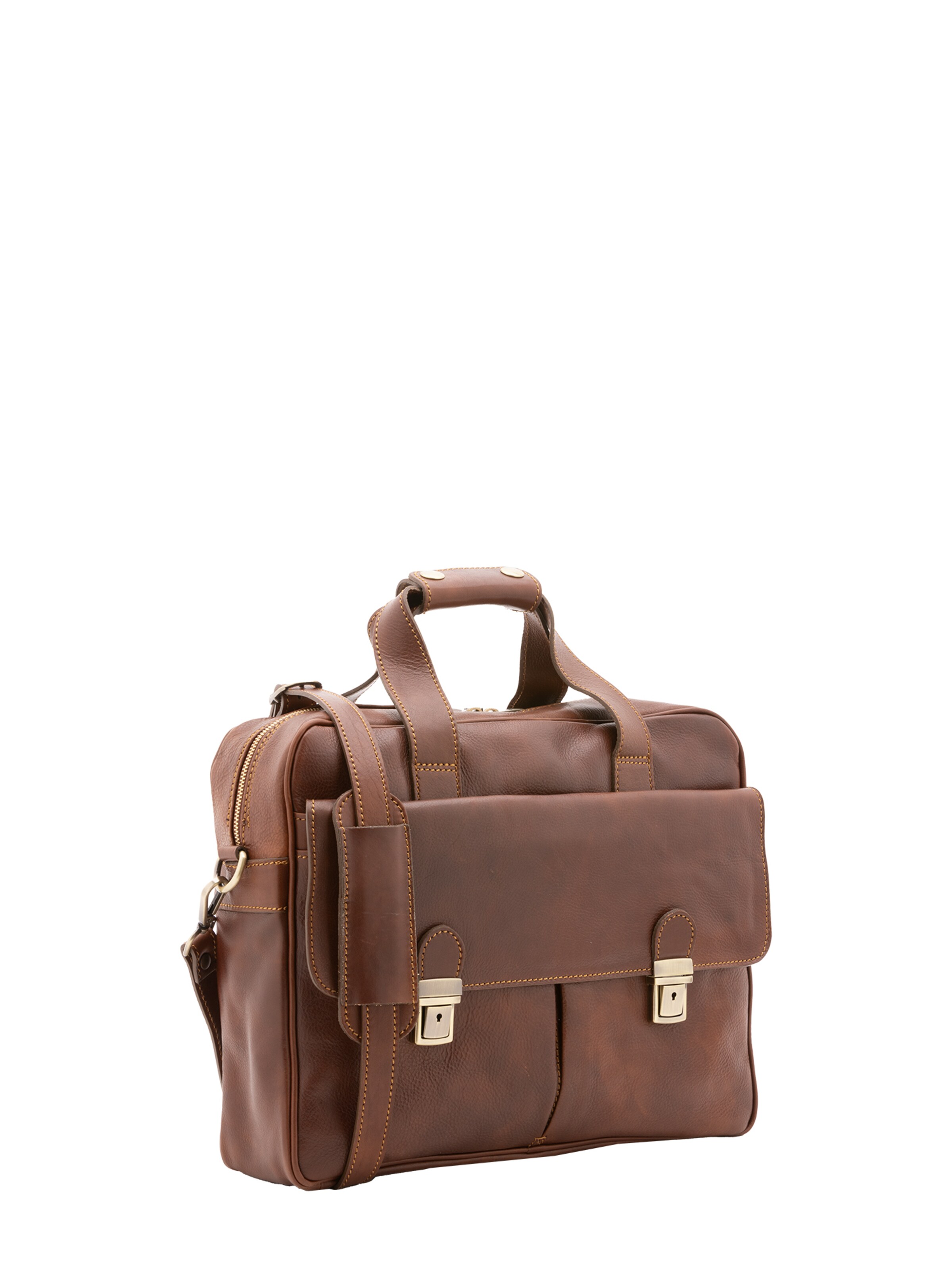 Borsa portadocumenti di Viola Castellani in marrone