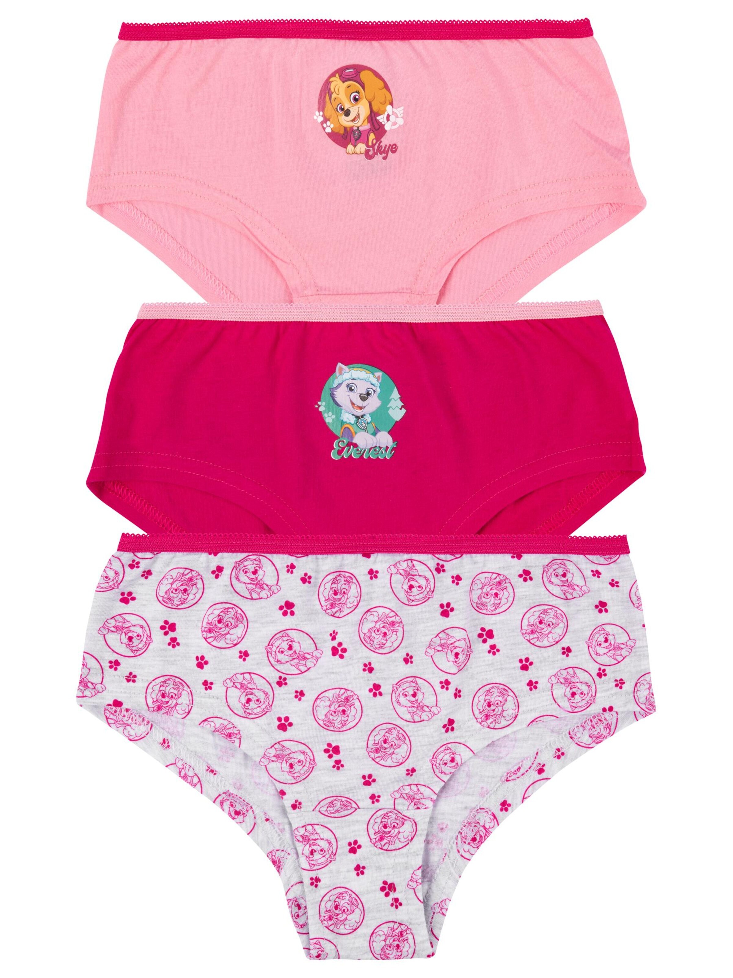 Paw Patrol Underpants in Pink: front
