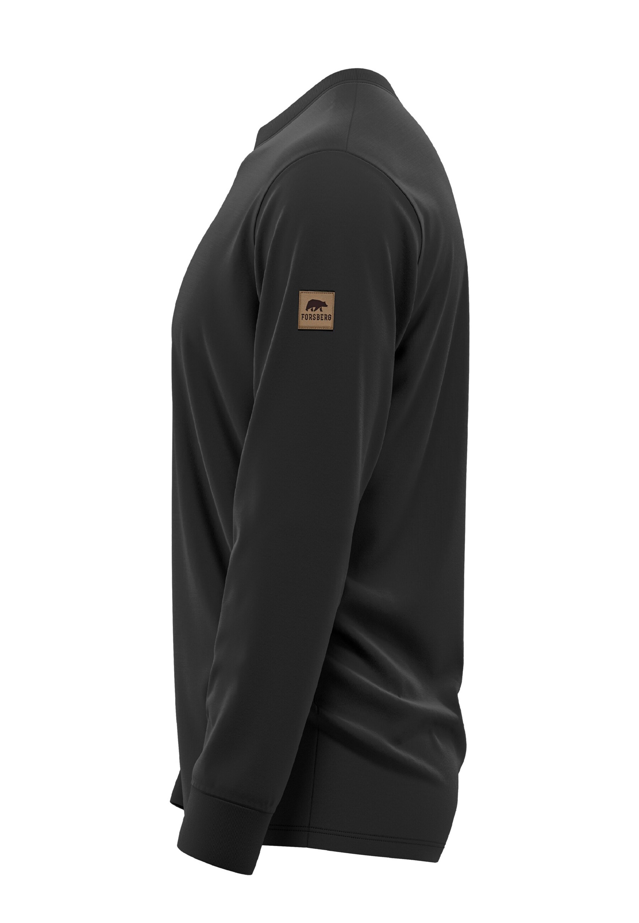 FORSBERG Sweatshirt in Black