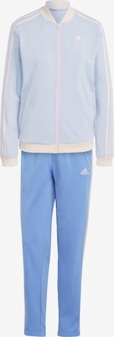 ADIDAS SPORTSWEAR Trainingspak 'Essentials 3-Stripes' in Blauw: voorkant