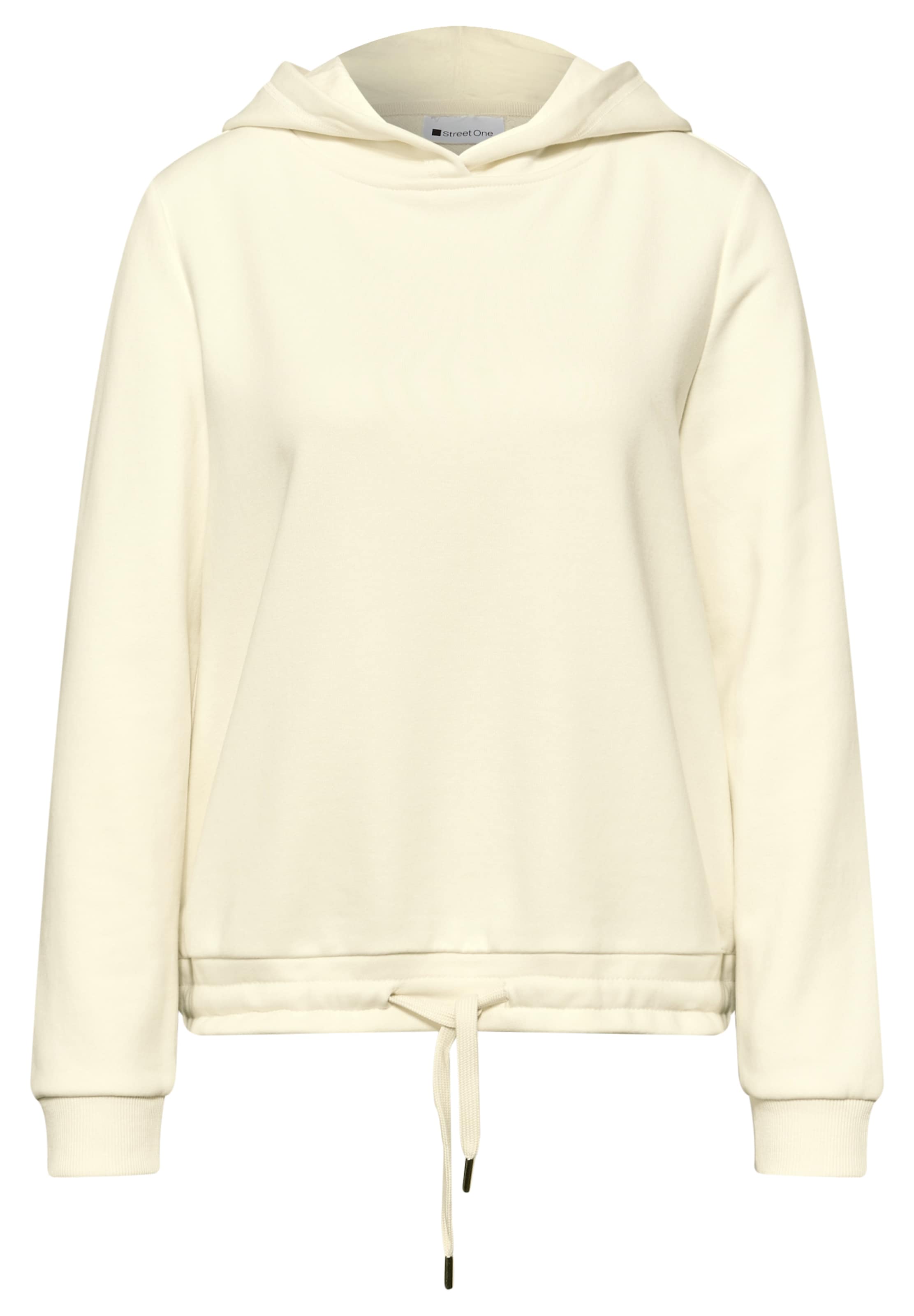 STREET ONE Sweatshirt in Beige: front