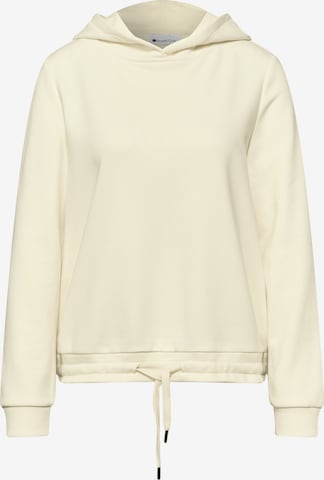 STREET ONE Sweatshirt in Beige: front