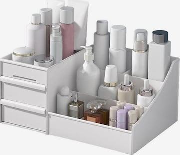 UNIQ BeautyOrganizator nakita 'Kosmetik Organizer P110 - Weiß, mit 2 Schubladen und 7 Fächern' - bijela boja: prednji dio