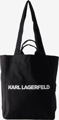 Karl Lagerfeld Shopper - Čierna: predná strana