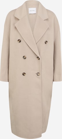 AMERICAN VINTAGE Between-Seasons Coat 'Dadou' in Beige: front