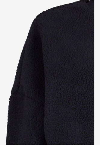 Urban Classics Sweatshirt 'Sherpa' in Black
