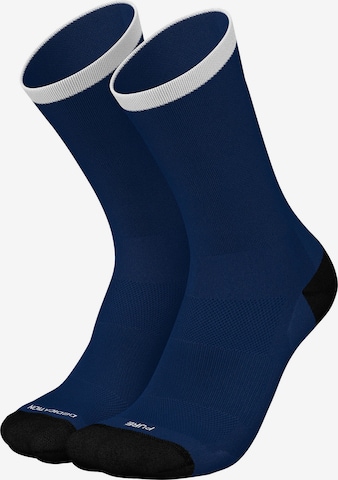 INCYLENCE Athletic Socks 'PURE' in Blue: front