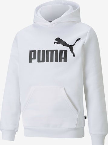 PUMA Sweatshirt 'Essentials' in Wit: voorkant