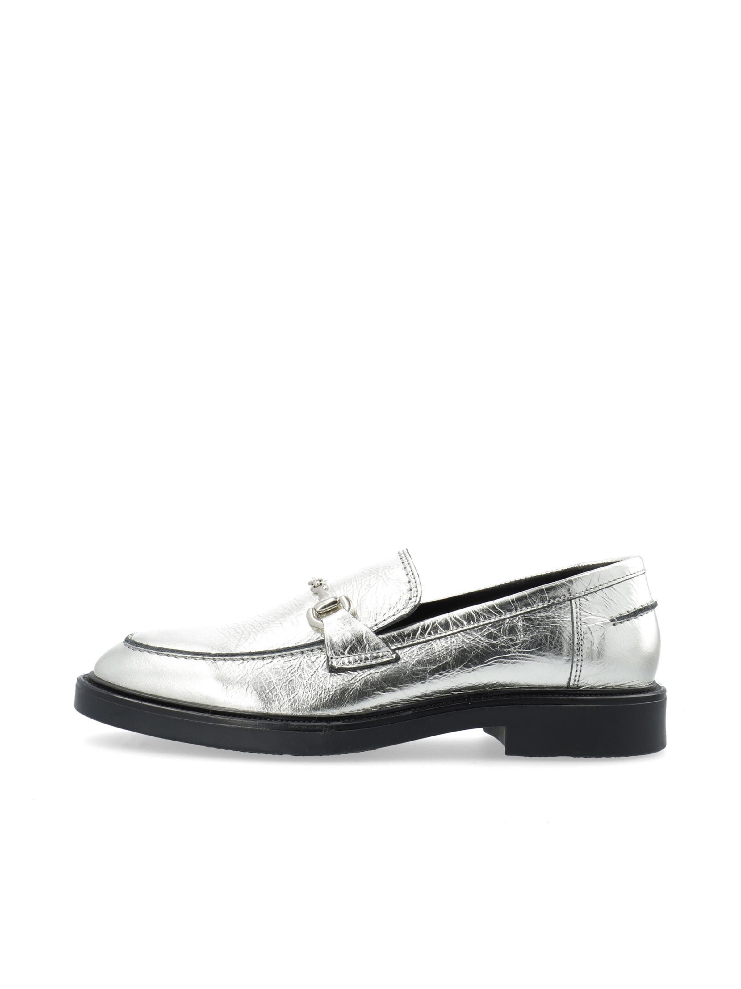 Bianco Slipper 'ADDA' in Silber: Vorderseite