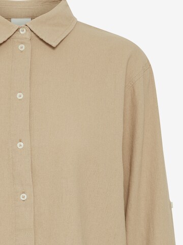 ICHI Blouse in Beige