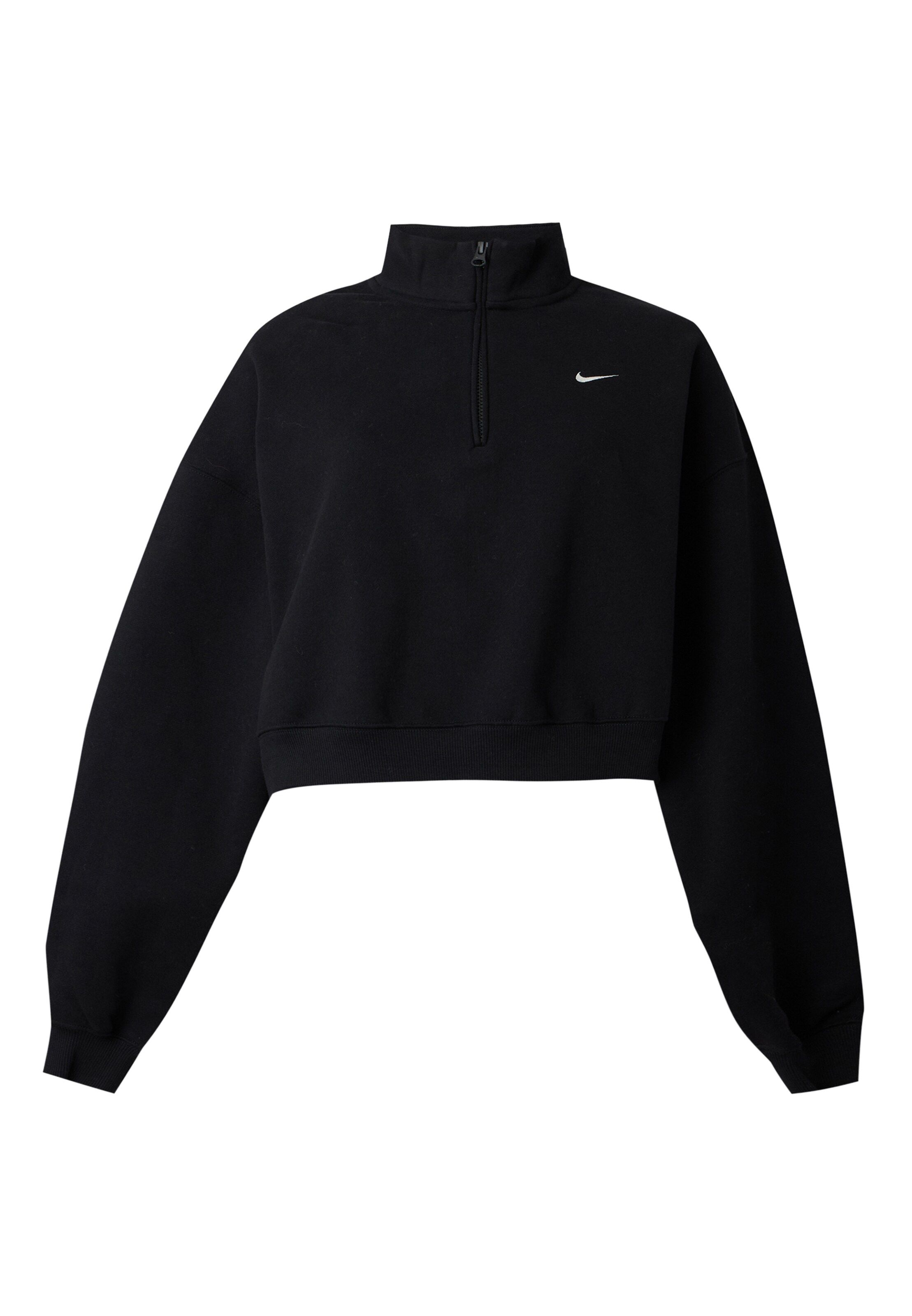 Nike Sportswear Μπλούζα φούτερ σε μαύρο: μπροστά