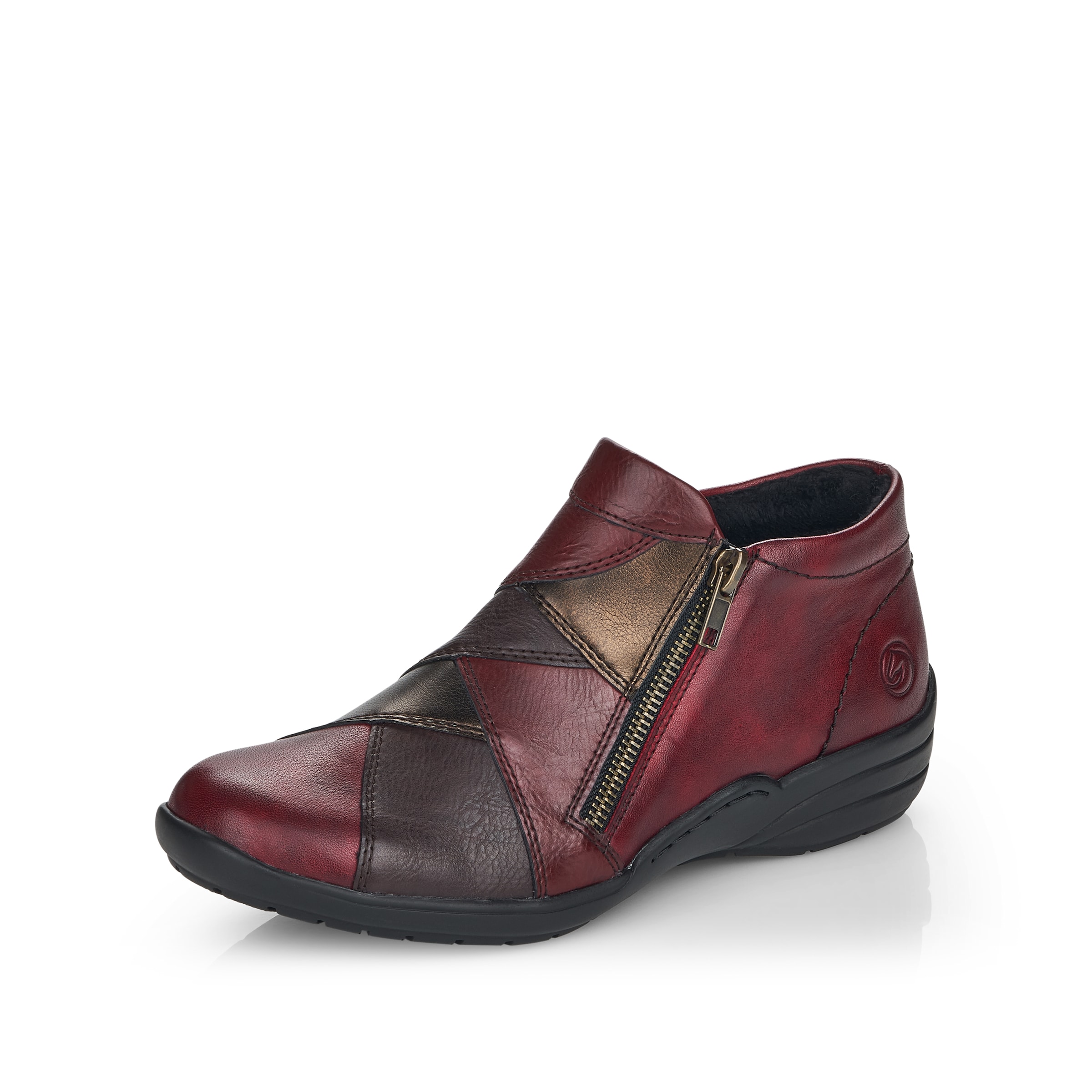 REMONTE Ankle Boots in Rot: Vorderseite