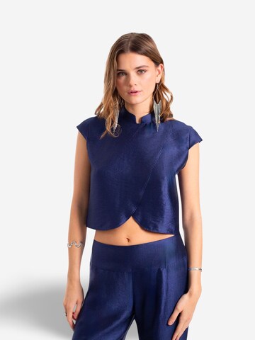 THE-ARE Blouse in Blue