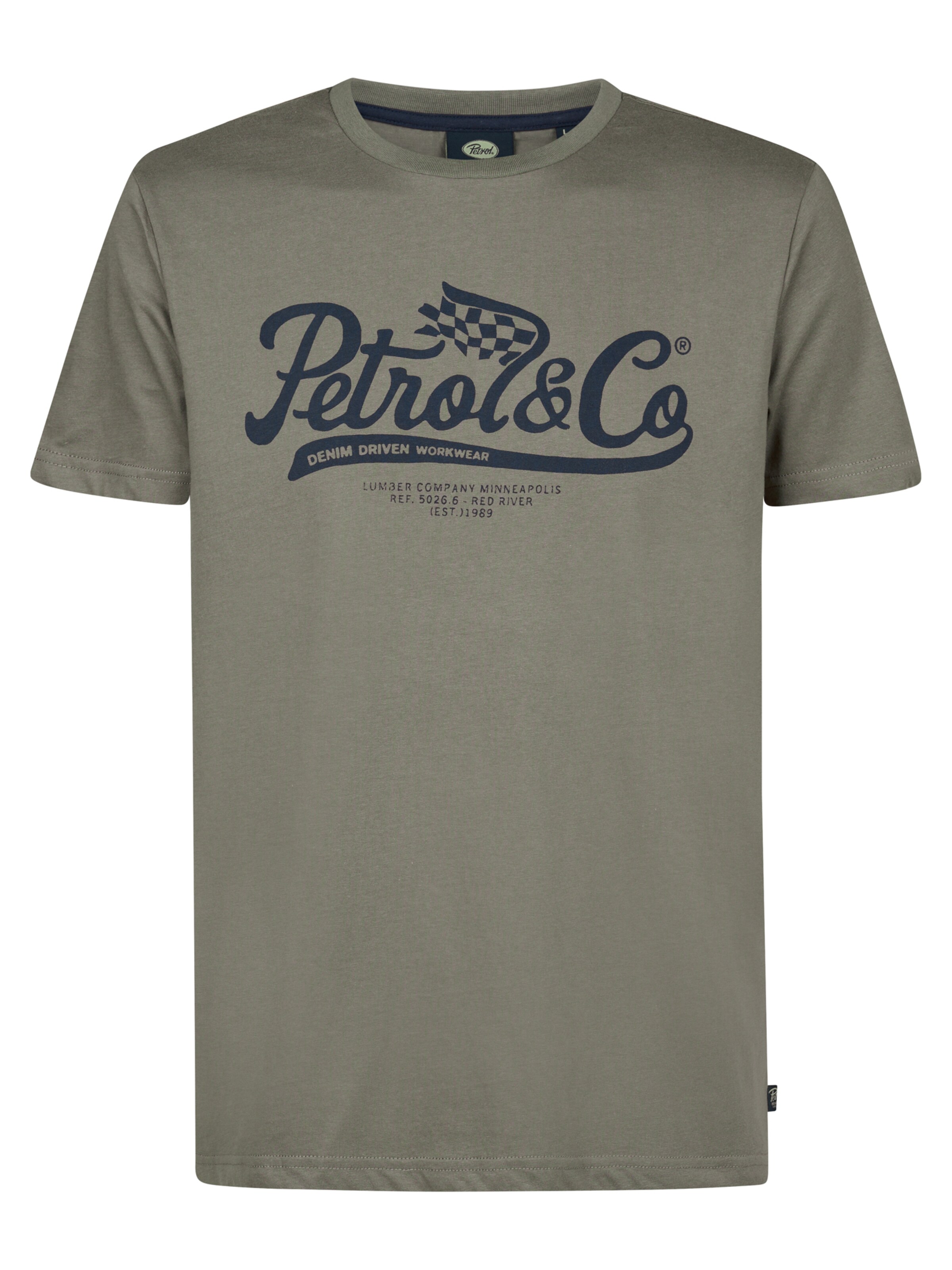 Petrol Industries Bluser & t-shirts i grøn: forside