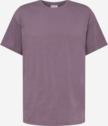 T-Shirt WEEKDAY en violet : devant