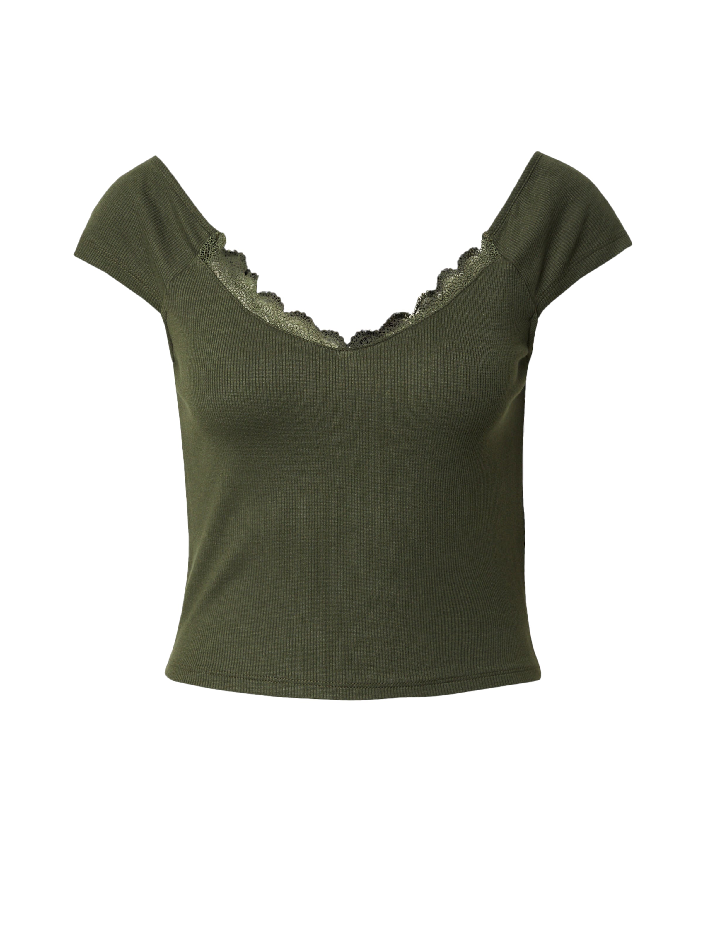 ABOUT YOU Μπλουζάκι 'Mele' σε πράσινο: μπροστά