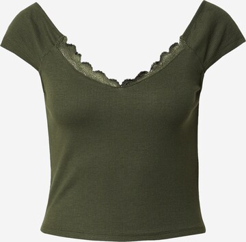 T-shirt 'Mele' ABOUT YOU en vert : devant