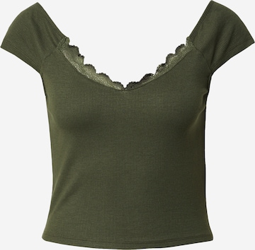 ABOUT YOU Μπλουζάκι 'Mele' σε πράσινο: μπροστά