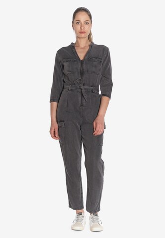 Le Temps Des Cerises Jumpsuit 'CHANCE' in Grey